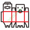 塑料手提礼盒D款
