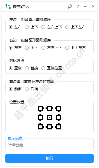 按序对比 排版拼版CDR插件 CorelDRAW工具界面预览