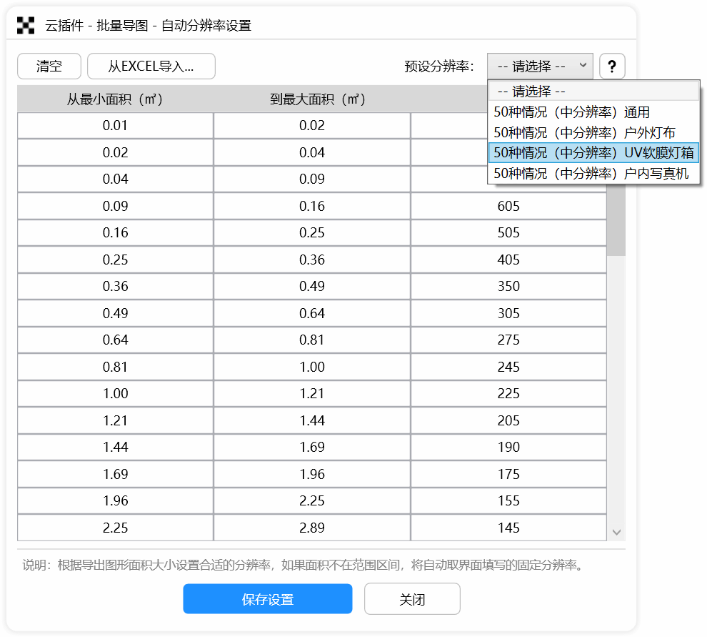 批量导图