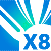 批量转X8