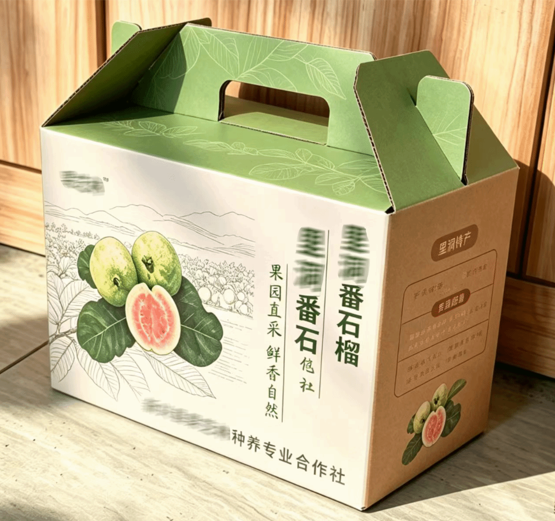 手提盒刀模线